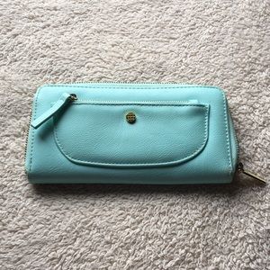 Blue wallet